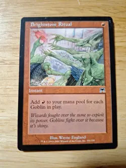 MTG Brightstone Ritual Onslaught 191/350 Regular Common - Image 1