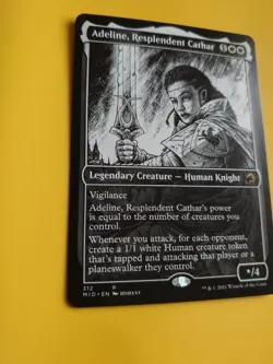 Adeline, Resplendent Cathar MID rare human knight MTG Card. - Image 2