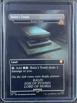 Balin's Tomb #357 Commander: The Lord of the Rings: Tales of Middle-earth 250001 - Image 1