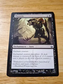 Phyresis 1x MtG Mirrodin Besieged SP/NM - Image 1