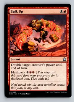 Bulk Up - FDN #80 Uncommon - NM / Mint Foundations Single - Image 2