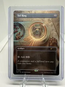 Sol Ring | 2467 | Secret Lair Foil | Fallout: Greet The Dog | MTG - Image 1