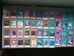 Yugioh 60 Card lot bundle 30+ rare/Foil. Mix exact as pictured YUG60 NM - Image 1