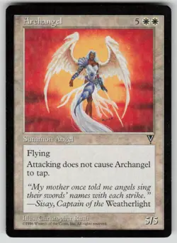 Archangel Rare Visions MTG Near Mint - Image 1