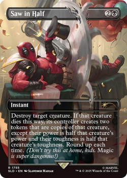 Saw in Half - Secret Lair Drop Series (SLD) - Image 1