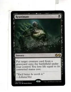 MTG SkeenAB Reanimate from Ultimate Masters. NM. - Image 1
