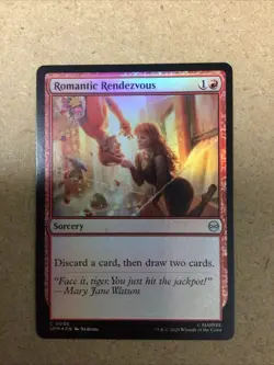 Romantic Rendezvous Marvel's Spider-Man Foil - MTG - Image 1