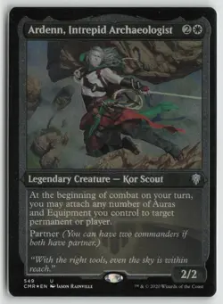 Ardenn, Intrepid Archaeologist (Foil Etched) LP Foil 549 Commander Legends MTG - Image 1