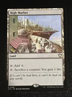 MTG Commander: Secrets of Strixhaven High Market 0380 NM Rare - Image 1