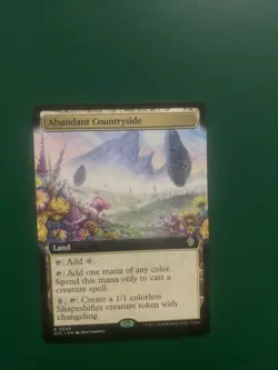 Abundant Countryside (Extended Art) Commander: Lorwyn Eclipsed Regular - Image 1