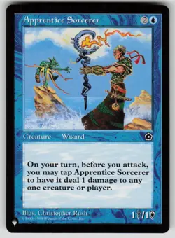 Apprentice Sorcerer Uncommon The List Reprints MTG Near Mint 2020 - Image 1