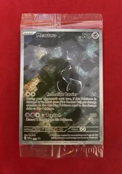 Mewtwo SVP 052 Pokemon TCG Black Star Promo Scarlet & Violet 151 Promo *SEALED* - Image 1