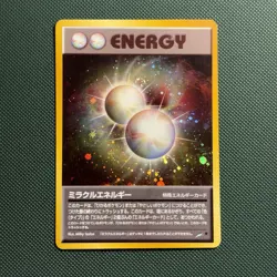 Pokemon Vintage Holo Miracle Energy Neo Destiny (Japanese) 2001 Swirl - Image 1