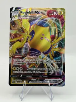 Pokemon TCG Regieleki VMAX 058/195 Swsh12: Sword & Shield - Silver Tempest Holo - Image 2