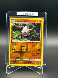 Pokemon TCG Primeape 51/111 Crimson Invasion Reverse Holo B0002-010 - Image 1