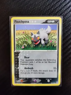 Poochyena Pokemon Delta Species 2005 79/113 LP - Image 1