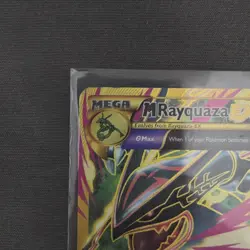 2015 Pokemon XY Ancient Origins M Rayquaza EX 98/98 Full Art Holo Rare LP/MP+ - Image 2