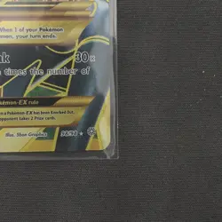 2015 Pokemon XY Ancient Origins M Rayquaza EX 98/98 Full Art Holo Rare LP/MP+ - Image 4
