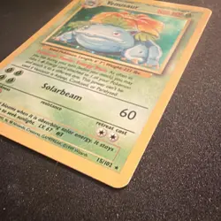 Pokemon TCG Venusaur Base Set 15/102 Holo Rare 1999 Wizards 100 HP Stage 2 - Image 2