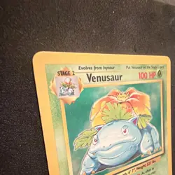 Pokemon TCG Venusaur Base Set 15/102 Holo Rare 1999 Wizards 100 HP Stage 2 - Image 4
