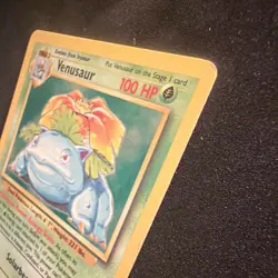 Pokemon TCG Venusaur Base Set 15/102 Holo Rare 1999 Wizards 100 HP Stage 2 - Image 5