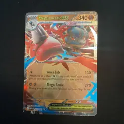 Mega Lucario EX 77/132 - Pokemon Mega Evolution TCG | Holo - Image 1