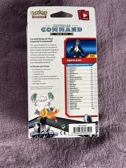 Pokemon Sun & Moon TCG Ultra Prism Theme Deck Imperial Command Empoleon New - Image 4