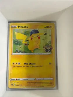 Pikachu 028/078 Holo Pokemon GO Pokemon NM WN - Image 1