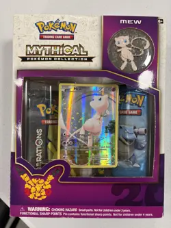 Mew Mythical Collection 20th Anniversary Booster Box! New! Sealed! 820650800863 - Image 1