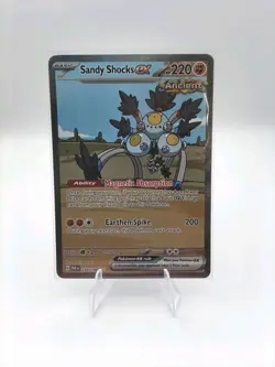 Pokemon TCG Sandy Shocks ex 250/182 Illustration Rare From Paradox Rift - Image 1