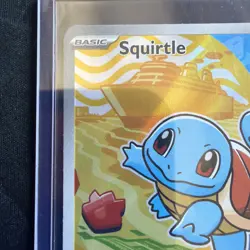 Pokemon TCG Squirtle Black Star Promo MEP039 - First Partners Illustration #2 - Image 2
