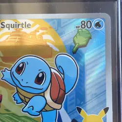 Pokemon TCG Squirtle Black Star Promo MEP039 - First Partners Illustration #2 - Image 3