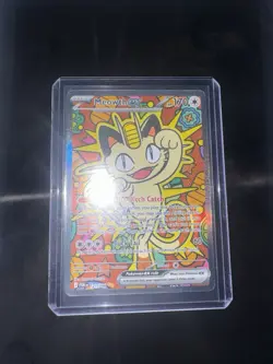Pokemon TCG Meowth EX Full Art Holo PO 121/088 (FRESHLY PULLED ‼) NEAR MINT - Image 1