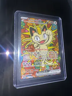 Pokemon TCG Meowth EX Full Art Holo PO 121/088 (FRESHLY PULLED ‼) NEAR MINT - Image 2