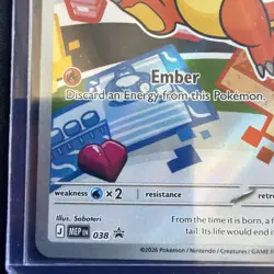 Pokemon Charmader MEP 038 First Partner Illustration Mint #2 - Image 5