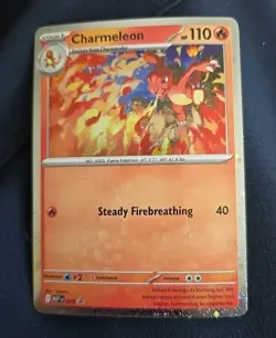 Charmeleon MEP 079 - NM Pokemon Mega Evolution Chaos Rising Holo Promo - Image 1