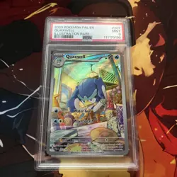 Quaxwell #207/193 SV02 Paldea Evolved Holo - PSA 9 MINT Pokemon Card - Image 1