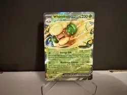 2025 Pokemon TCG Whimsicott ex 005 S&V White Flare Double Rare Card NM+ - Image 1