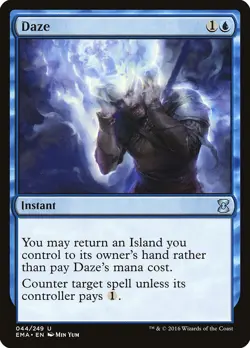 Daze Eternal Masters NM Blue Uncommon MAGIC THE GATHERING MTG CARD ABUGames - Image 1