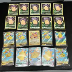 Pokemon Pikachu Card Collection Set TCG 25th Anniversary Celebrations - Image 1