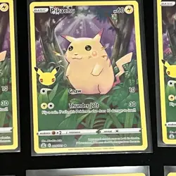 Pokemon Pikachu Card Collection Set TCG 25th Anniversary Celebrations - Image 4