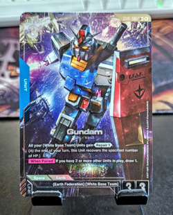 Gundam GD01-001 LR+ Alt Art - Gundam Card Game - Mint - Image 1