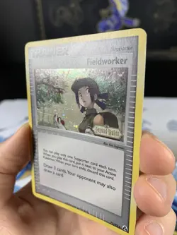 Pokemon Card Ex Legend Maker Fieldworker 73/92 2006 Reverse Stamped Holo - Image 3