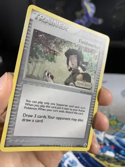 Pokemon Card Ex Legend Maker Fieldworker 73/92 2006 Reverse Stamped Holo - Image 4