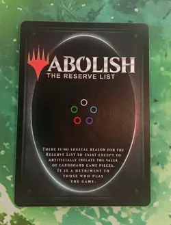 Custom Game Card-Sylvan Library-LP Condition - Image 2