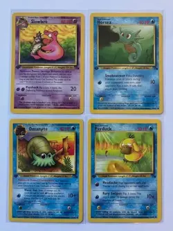 12x 1st Edition Fossil Set Lot - WOTC Pokemon Cards NEVER PLAYED Great Value! - Image 4