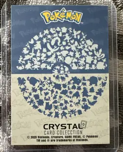 2025 Pokemon Crystal Card Collection Black Dark Edition #002 Ivysaur Holo - Image 2