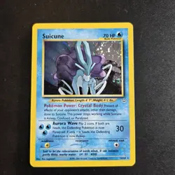 Pokemon Card - Neo Revelation Suicune 14/64 Holo Rare WOTC - Image 1