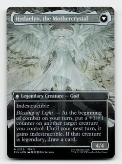 Venat, Heart of Hydaelyn Borderless FOIL FINAL FANTASY Magic The Gathering Card - Image 2