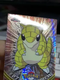SPECTRA Sandshrew #27 Topps Chrome 2000 Series 1 T.V Holo Pokemon Card TCG - Image 5